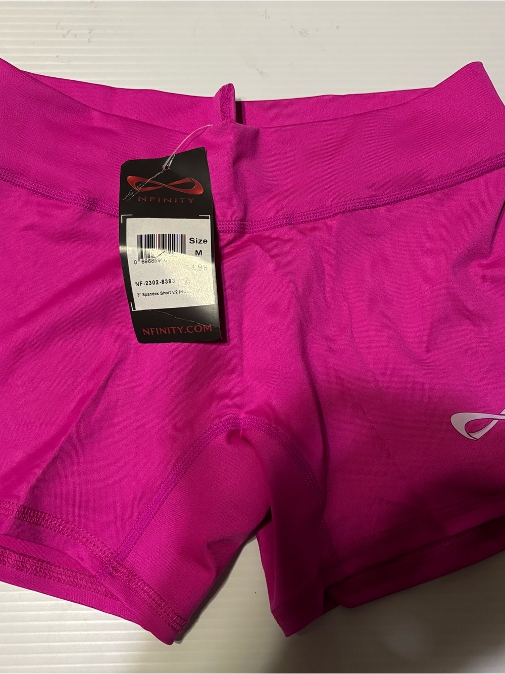 NFINITY Women's Fuchsia Performance Bike Shorts